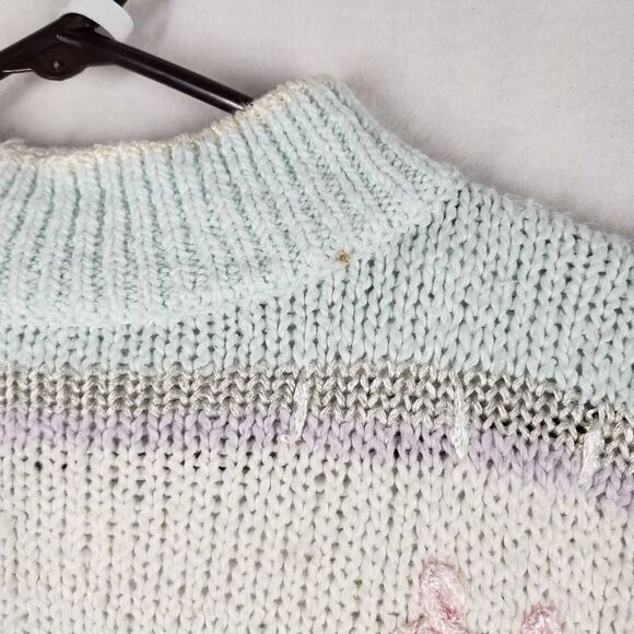 Vintage 80’s Grandmacore Sweater Small - Picture 4 of 6